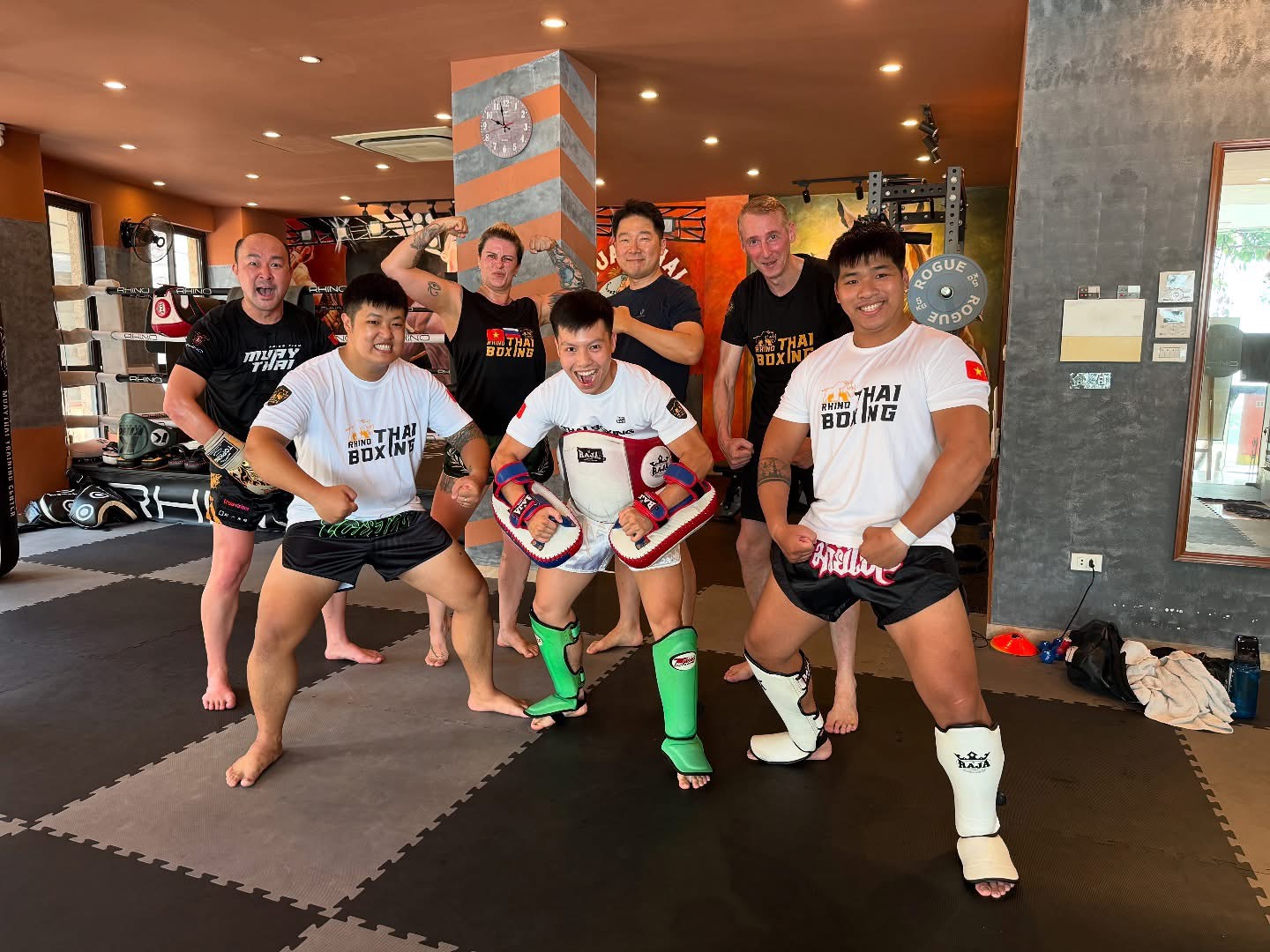 Inside Rhino Thai Boxing Gym