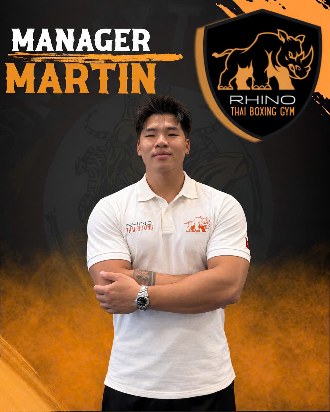Muay Thai specialist coach at Rhino