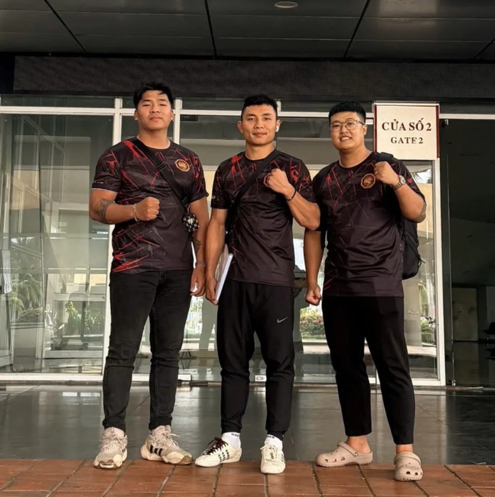 RHINO coaching team at the gym in Quang An, Tay Ho